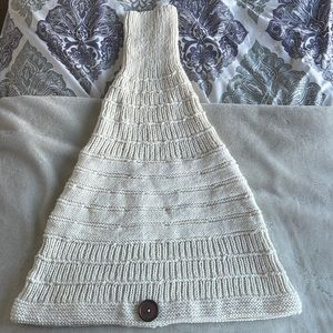 Handmade knitted neck warmer